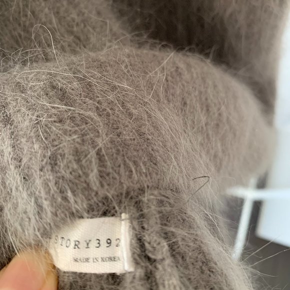 Taupe Mohair Tank - Picture 2 of 2